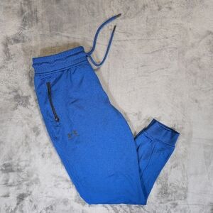 Under Armour Loose Fit Blue Jogging Pants Joggers Size Medium